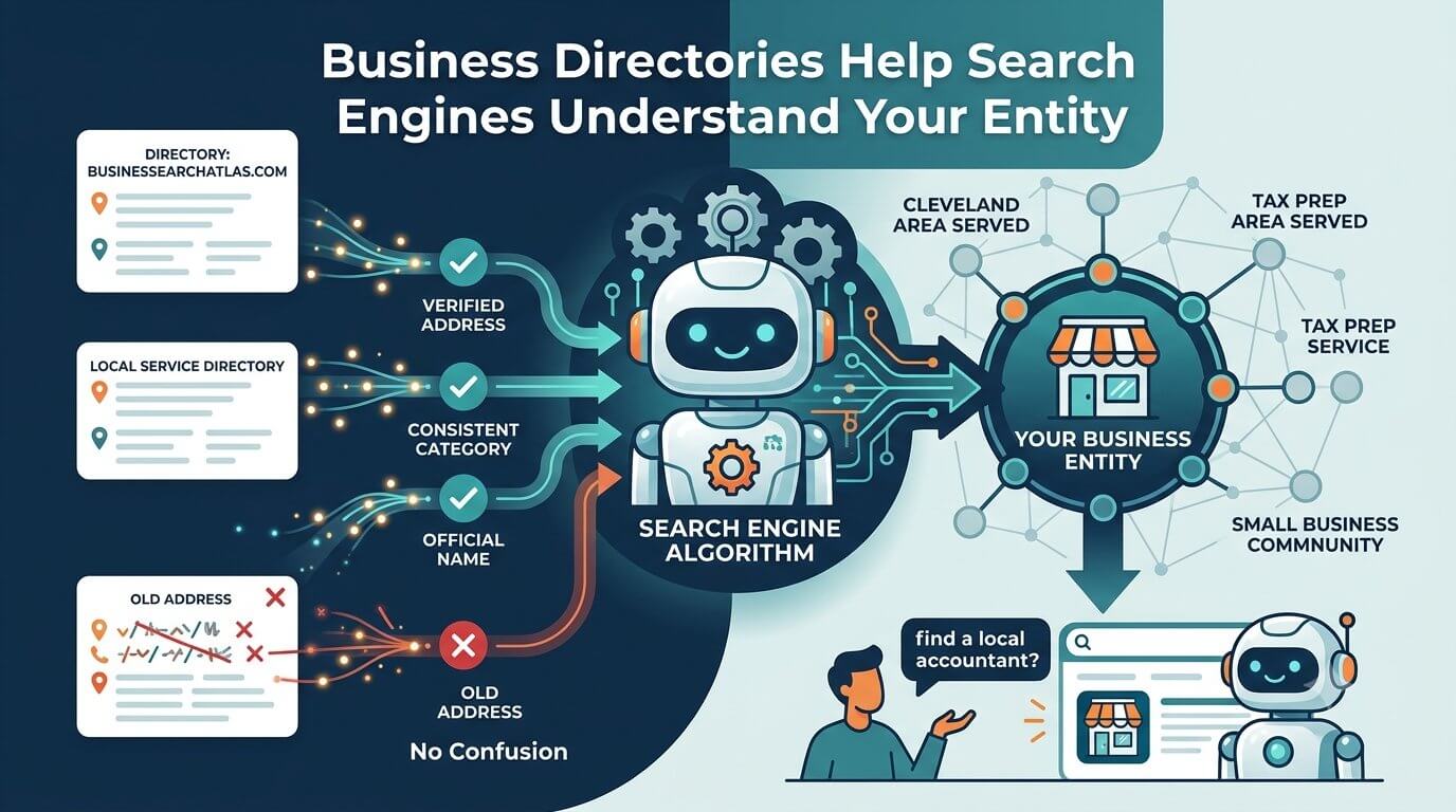 How Business Directories Help Search Engines Understand Your Entity